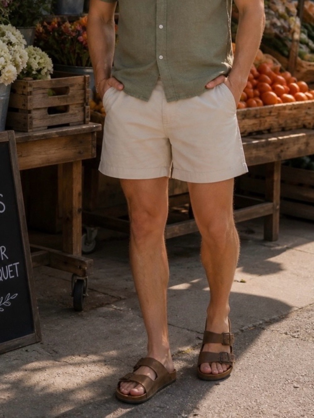 J. Crew Men’s Khaki Size 35 Shorts